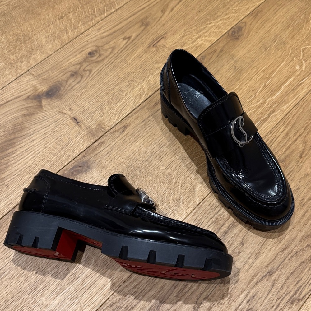 Christian Louboutin CL Moc Lug loafers